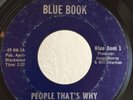 Indiana Northern Soul 45 Idle Few People That's Why on Blue Book HEAR