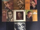 7 ORIGINAL LP'S BY PAUL ROBESON - ALL EX/EX OR BETTER