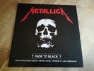 Metallica 2x LP Fade to black Canada fm 1986 Radio silence Press Ltd 500 Copies