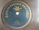 J. F. Harrison - ZONOPHONE  5995 - Because - 7 Inch Disc