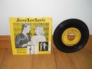 ORIGINAL Jerry Lee Lewis 45 rpm record w/ PICTURE SLEEVE Wurlitzer Jukebox SUN