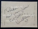 Fantastic PAUL McCARTNEY autograph signed 1960s The Beatles