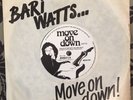 Bari Watts Move On Down / Rock n Roll Romance Rare UK 1979 P/C 45. Bevis Frond.