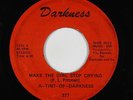 Sweet Soul 45 - A-Tint-Of-Darkness - Make The Girl Stop Crying - mp3 - obscure