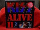 KISS  SEALED 2LP KISS ALIVE 2 1977 USA 1st PRESS W/HYPE STICKER OOP