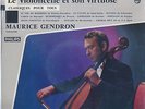 Maurice GENDRON Solo Cello Virtuoso favorites French 10' inches PHILIPS 05420 M