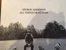 GEORGE HARRISON - ALL THINGS MUST PASS 3 LP-BOX 1970 + POSTER