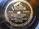 DAVE TARRAS & ABE ELLSTEIN Victor V-9075 78 MITSVE TANZEL / DIE GOLDENE CHASENE