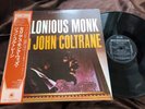 THELONIOUS MONK JOHN COLTRANE RIVERSIDE SMJ-6149 OBI MONO Japan Vinyl LP