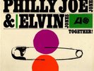 Philly Joe Jones and Elvin Jones  Hank Mobley Atlantic 1428 stereo green & blue