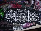Mütiilation Mutiilation Backpatch Patch Shape Black Metal Antaeus Judas Iscariot
