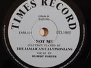 calypso mento 78 RPM THE JAMAICAN CALYPSONIANS Not Me TIMES HEAR Hubert Porter