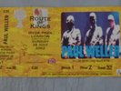 PAUL WELLER UNUSED TICKET STUB Route of Kings London Hyde Park 28th July 2002