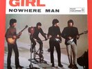 THE BEATLES (45 RPM - ITALY) QMSP 16398 - GIRL - NOWHERE MAN (FANTASTIC COVER  )