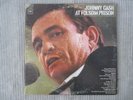 JOHNNY CASH   JOHNNY CASH AT FOLSOM PRISON  VINYL RECORD LP / C&W   COLUMBIA