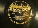 78 : BROADWAY 1276-HARRY RESER / LOU GOLD - THAT'S OU BABY / BREAKAWAY - E