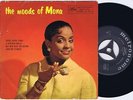 MONA BAPTISTE The Moods of Mona Danish EP 45PS 1959