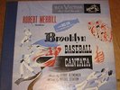 1949 Vintage RCA Brooklyn Baseball Cantata 2 Record Set & Signed Robert Merrill