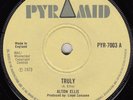 70s Reggae ALTON ELLIS truly 1973 UK Pyramid 7