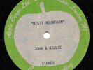 JOHN OTWAY and WILD WILLIE BARRETT 45 MISTY MOUNTAIN RARE APPLE ACETATE