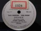 JOHNNY BURNETTE - Dreamin 78 RPM PROMO BRAZIL on EX RCA ===IT's NOT lp mono 7 45