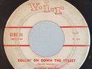 Rare Rockabilly 45 Maynard Horlick with The Hep Teens Rollin on VIR HEAR