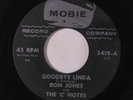 RONNIE JONES & C-NOTES: Goodbye Linda / Why? 45 Vocal Groups