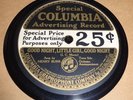 78rpm Columbia Advertising Record HENRY BURR Good Night Little Girl - Circa 1910