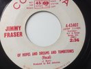 JIMMY FRASER - OF HOPES DREAMS AND TOMBSTONES VOCAL/INSTRUMENTAL-COLUMBIA PROMO