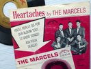 The MARCELS doowop VG++ 45 rare with pict. sleeve HEARTACHES MY LOVE FOR YOU akA