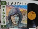 NEIL YOUNG / SAME, RARE JAPAN ORIG. 1971 LP w/OBI & INSERT FOLK ROCK P-8121R NM