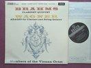 SXL 2297 wbg,UK ED1, BRAHMS: Clarinet Quintet, WAGNER: Adagio,Vienna Octet, NM