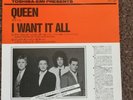 Queen I Want It All Japanese Promo 7” Single - Original Not A Copy