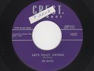 '56 Rockabilly BO DAVIS Let's Coast Awhile/Drownin' All My Sorrows CREST HEAR