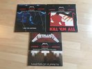 Metallica Ride the lightning/Master of Puppets/Kill em´ all 45 RPM LP Vinyl MINT