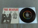 The Beatles 45 record PLEASE PLEASE ME, Vee Jay 1964, Oval label, Picture sleeve