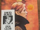 David Bowie Low RCA 1st Press original LP 1977 FAN-CLUB Flyer STICKER & Insert