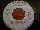 Northern, Dean Courtney, I'll Always Love You, RCA promo # 9049, vg+