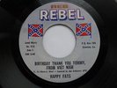 HAPPY FATS 45 'THANK YOU FROM VIET NAM' USA REB REBEL 1969 SOCIAL COMMENT MINT