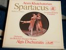 KHATCHATURIAN SPARTACUS COMPLETE , GERMAN 4LP BOX MELODIA / EURODISC 28 748 XGK