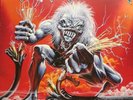 3 dischi vinile:IRON MAIDEN 'Powerslave'/'Somewhere in Time'/'A Real Live One'
