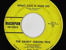 Northern Soul Inst. 45 - Randy Gibson Trio - What Can A Man Do - Washpan - mp3
