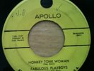 Rare 1961 Northern Soul APOLLO 760 THE FABULOUS PLAYBOYS Honky Tonk Woman /Tears
