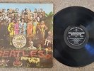 THE BEATLES - SGT PEPPERS - RARER ORIGINAL OZ BANNER STEREO LP - WITH INSERTS