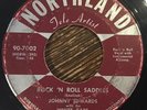 Johnny Edwards with The White Caps, Rock 'n Roll Saddles 45 - Rare WI ROCKABILLY