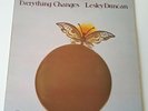 Lesley Duncan - Everything Changes Vinyl LP UK 1st Press 1974 EX+/NM
