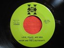 MAJOR AND THE LIEUTENANTS   1970 Rare ILLINOIS Deep Funk 45   LOVE, PEACE & SOUL