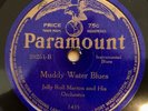 HEAR  JAZZ 78RPM ; JELLY ROLL MORTON AND HIS ORCH. PARAMOUNT Muddy Water Blues