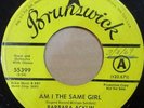 BARBARA ACKLIN Am I the Same Girl/Be by My Side PROMO Soul 45 LISTEN