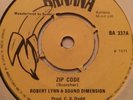 ROBERT LYNN & SOUND DIMENSION:ZIP CODE/CARL BRYAN:COVER CHARGE.1971 BANANA LABEL
